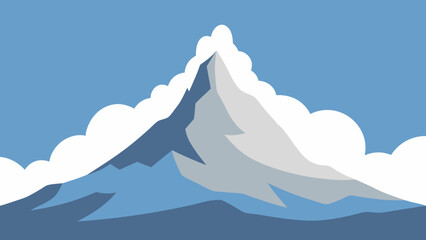 Fototapeta premium mountain landscape vector illustration