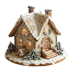 Enchanted Gingerbread House: A Festive Winter Wonderland