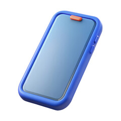 smartphone plastic 3d icons in cartoon plastic style minimal isolated on transparent white background, clipping path