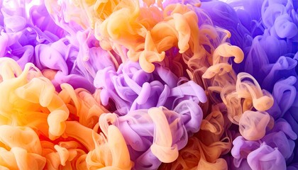 Abstract colorful ink swirling (1)