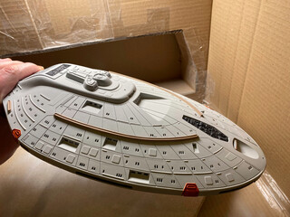 Raumschiffmodell der Voyager