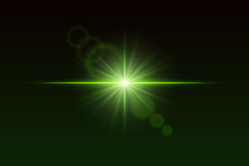 Soft light burst with glow beams and subtle flare rings. Central shine effect for magical visual scenes or transitions.