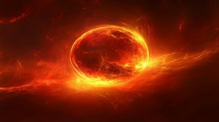 Fiery Plasma Orb