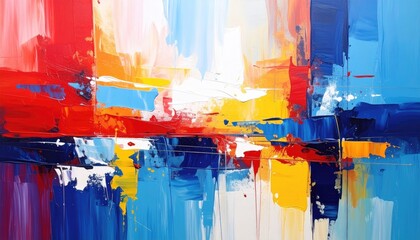 Abstract colorful painting (1)