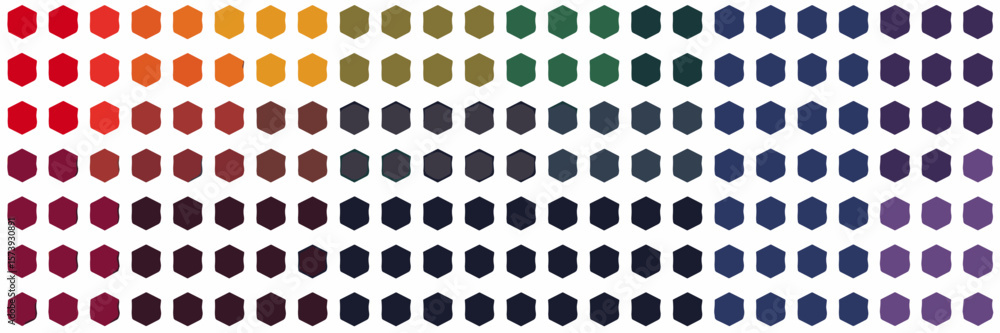 Aufkleber graphic design sheet with multicolor star icons in multiple sizes