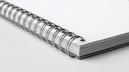 A photo of a spiral-bound notebook on a clean white background