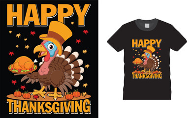 Happy Thanksgiving t shirt design,