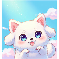 Cute Anime Dog