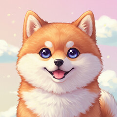 Cute Anime Dog