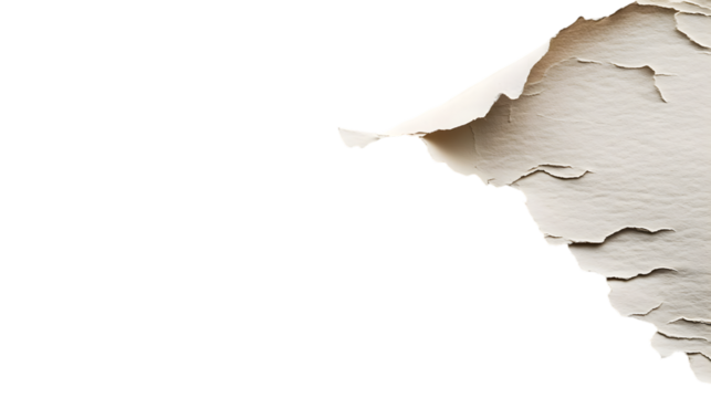 Torn Paper Texture Revealing a Hidden Surface for Creative Design and Artistic Projects