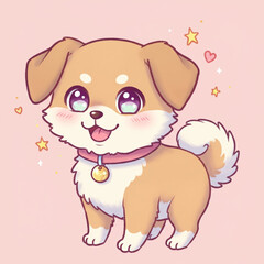Cute Anime Dog