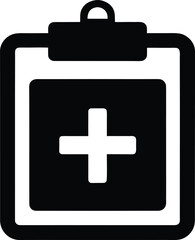Obraz premium Medical history edt.im Outline icon
