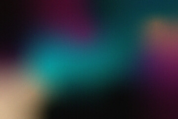 Gradient yellow blue Abstract Background with Grainy Texture