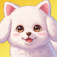 Cute Anime Dog