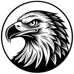eagle head vector