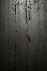 Dark Cracked Wooden Wall Texture Monochrome Background