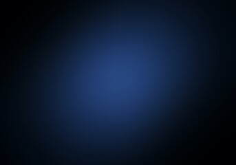 Obraz premium Mysterious blue gradient blur, deep and inviting, suitable for tech and corporate themes.