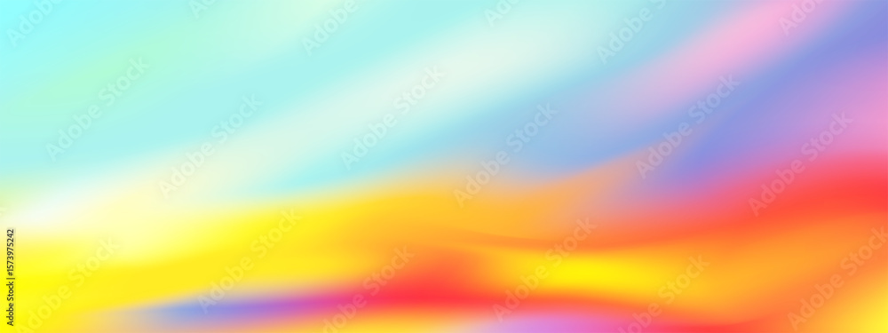 Poster hologram gradient of rainbow light or prism effect,abstract background pastel graphic fluid shiny pe