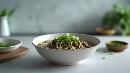image of food testimonial beef soto with noodles