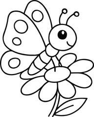bee and flowers