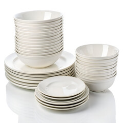 stack of plates