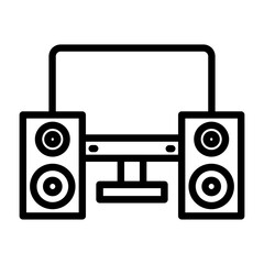 Computer Speker Icon