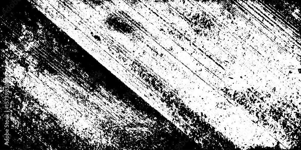 Aufkleber grainy charcoal sketch texture with directional shading for artistic design