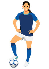 女子サッカー選手