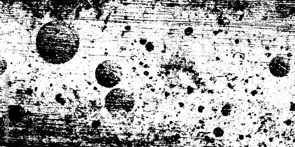 Poster dynamic ink splash grunge background with scattered droplets for artistic design