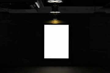 Gallery Screen Blank Mockup
