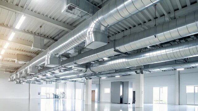 Industrial ventilation ducts