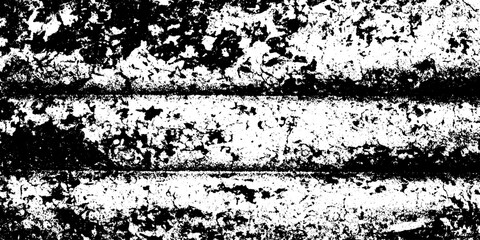 Weathered peeling truck advertisement on metal door background for vintage design