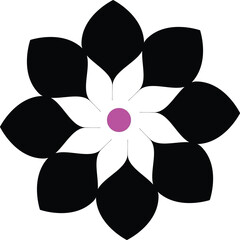 Fototapeta premium vector illustration of flower