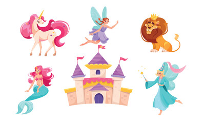 Explore a whimsical Fantasy Kingdom filled with Enchanted Creatures and unique Characters