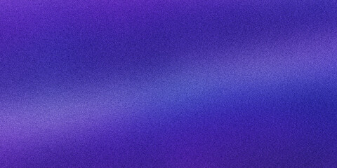 Abstract Background with Gradient of Deep Purple and Blue with Grainy Texture and Light Band