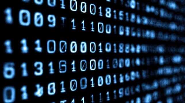 Binary code display