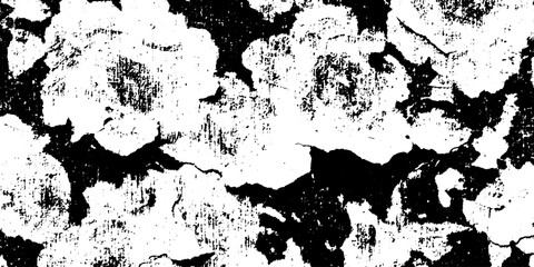Vintage floral damask grunge background with torn wallpaper texture for art and design