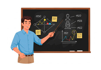 teacher in classroom