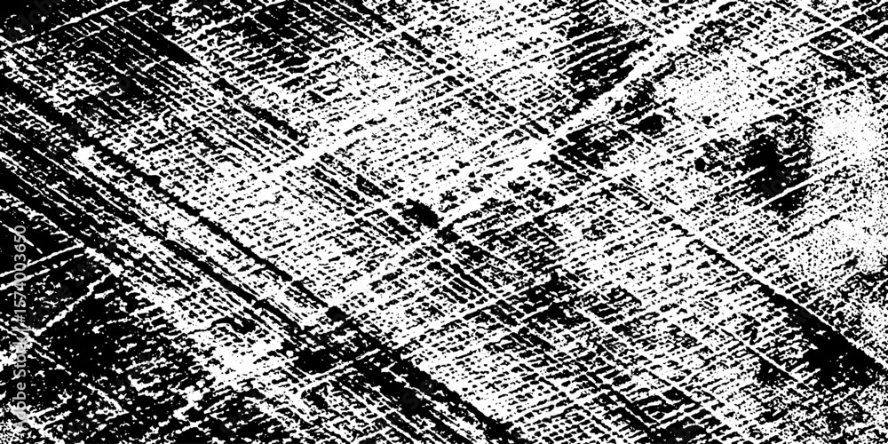 Poster abstract crosshatch woodcut background with carved texture for artistic design
