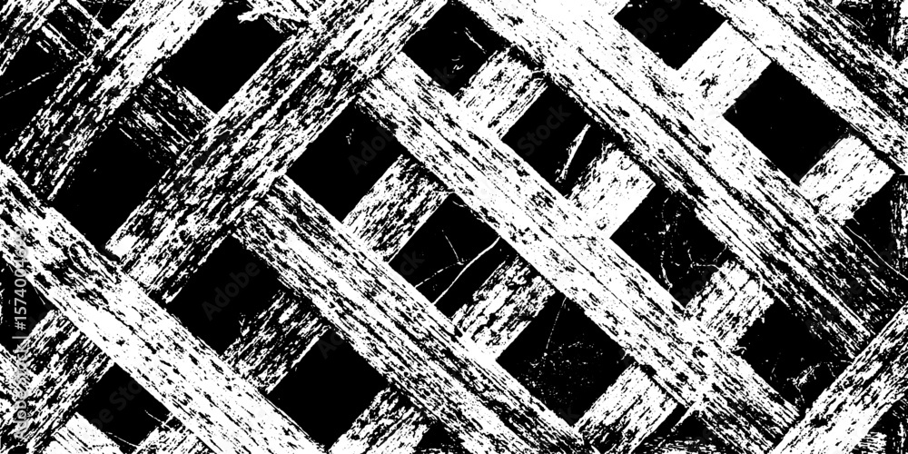 Poster woven cane rattan pattern with diagonal interlace for texture overlay and design