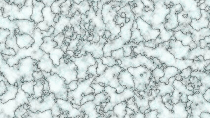 Abstract marble texture with subtle teal hues and jagged black veining