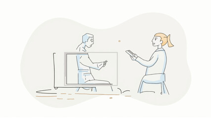 Creative flat design for web banner, marketing material, business presentation, online advertising.vWebsite construction, web design concept illustration in flat style. People working on website.