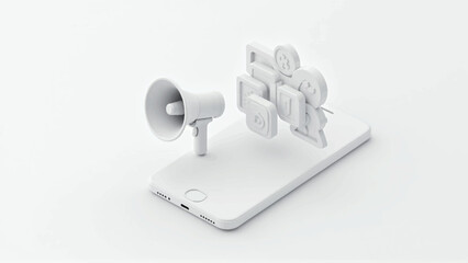 Promotion Mix icon collection set. Containing design marketing, concept, business, promotion, sale, advertisingMarketing concept. Business promotion, communication with customer and product advertisin