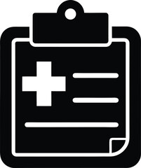 Obraz premium Recipe Vector Icon first aid kit icon