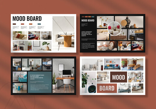 Interior Mood Board Template