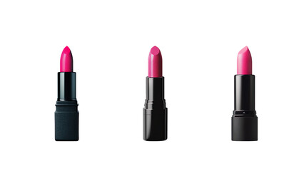 Fototapeta premium Pink Lipstick on a transparent background