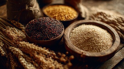Healthy grains and sustainable farming
