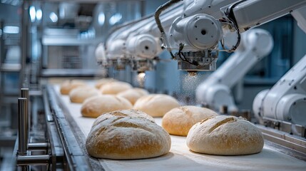 Fully automated smart bakery with robot chef