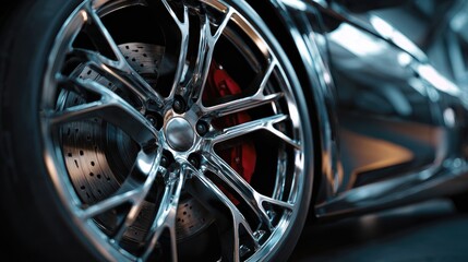 Luxury car wheels with design