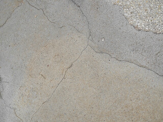 Crack wall texture background broken earthquake effect, whtie grey building cement damage pattern plaster grunge black line paint surface abstract, construction rough street concrete backdrop.